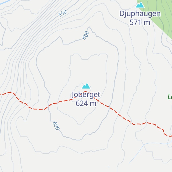 Map of Joberget