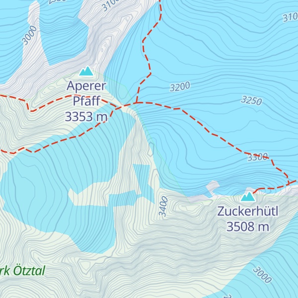 Map of Pfaffenkogel