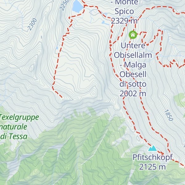 Map of Unterer Hochwart