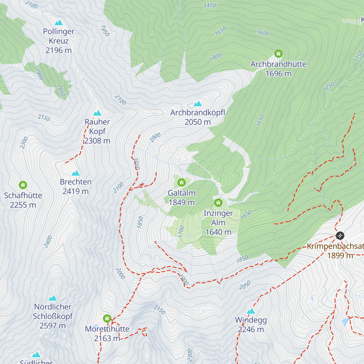 Alpl map