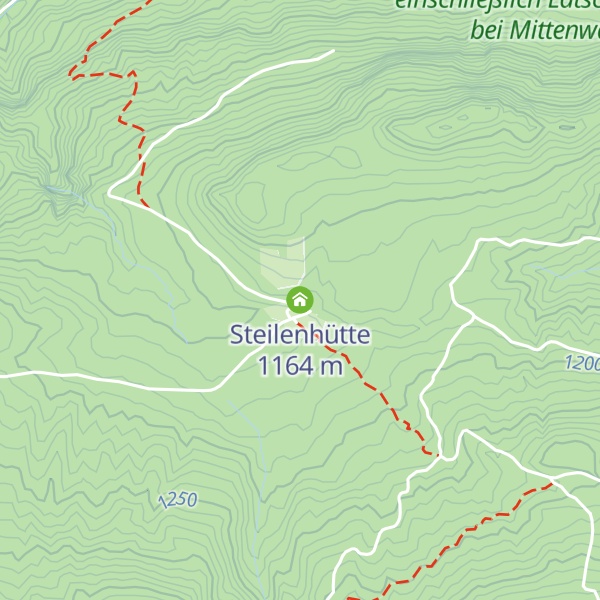 Map of Steilenhütte