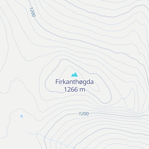 Map of Firkanthøgda