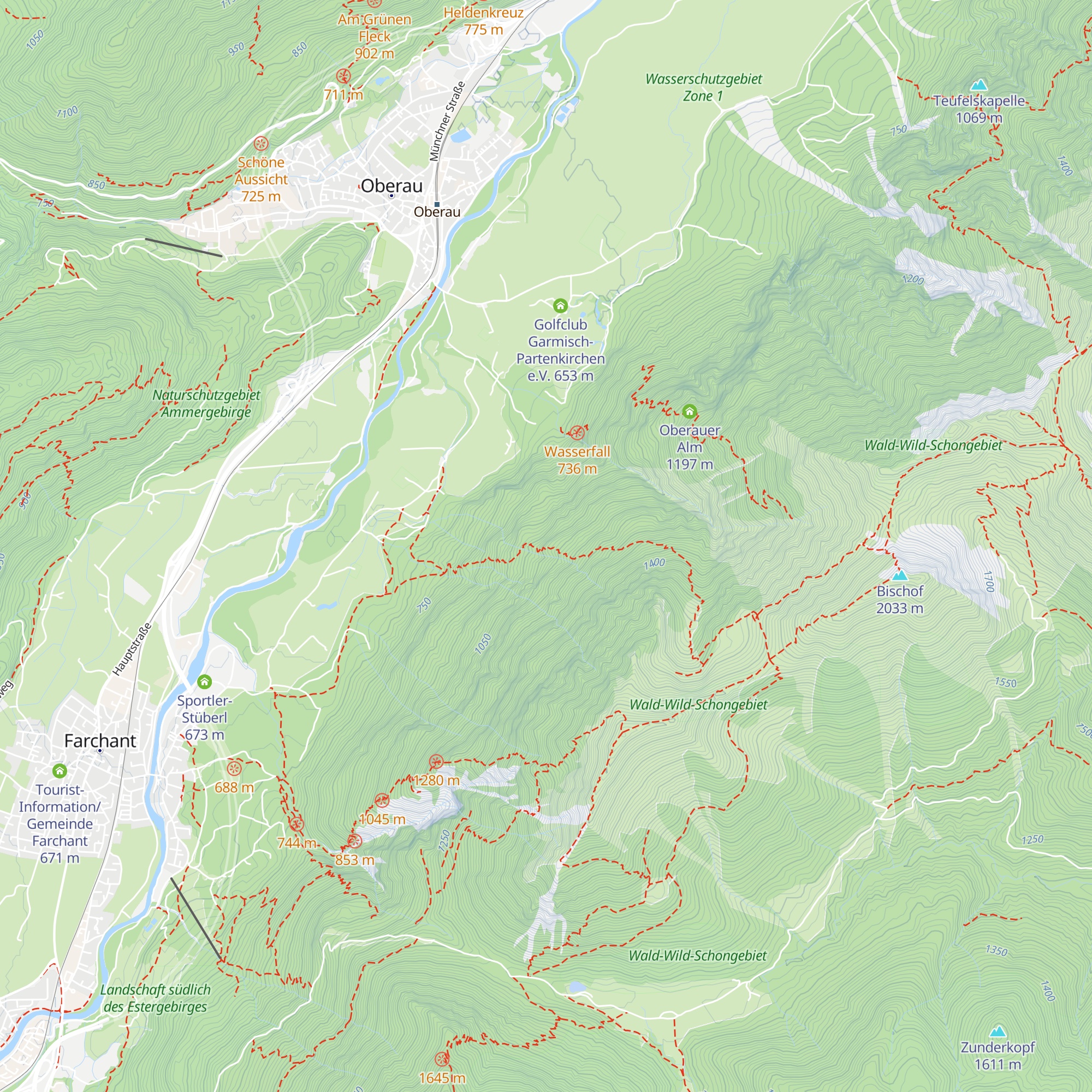 Schaf-Alm map