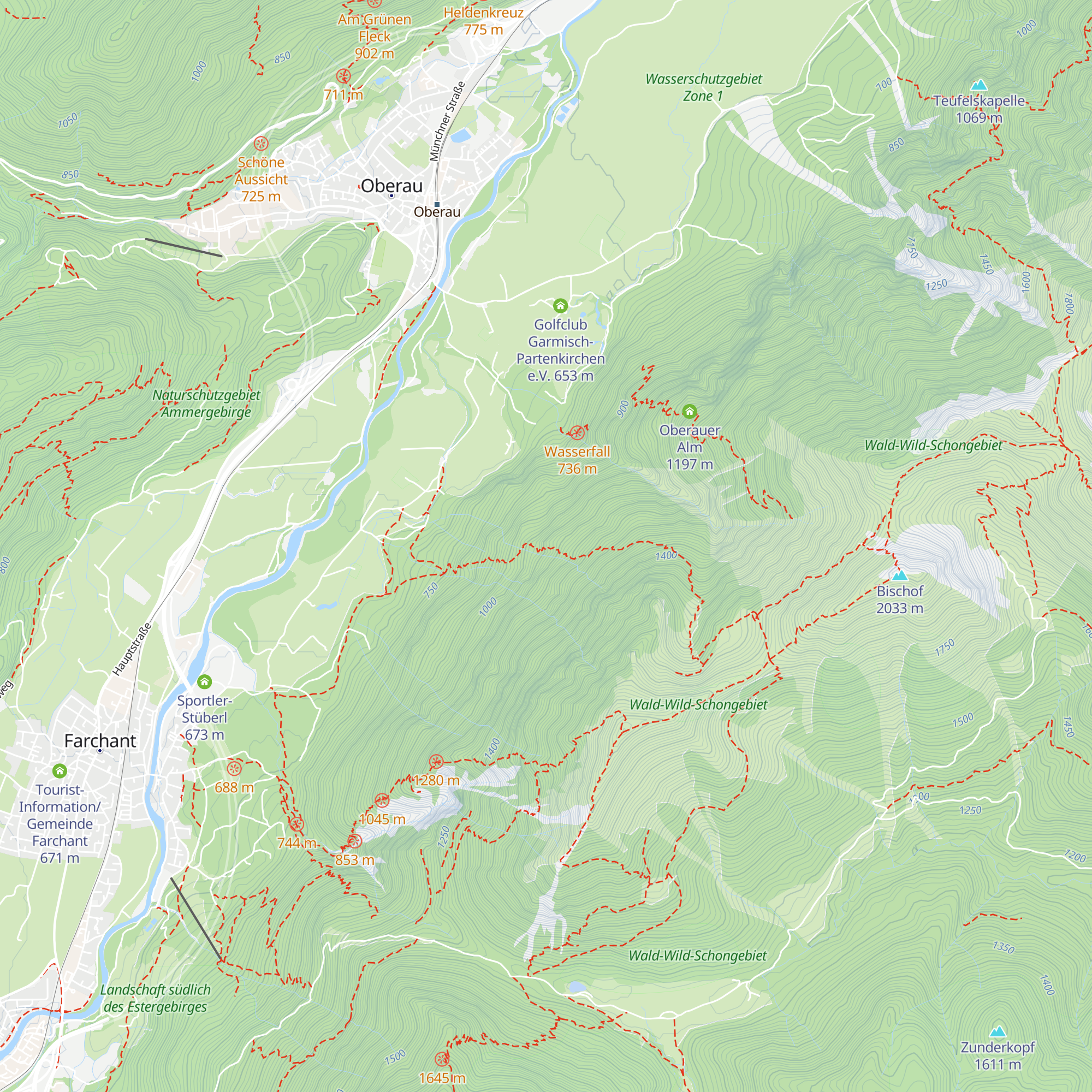 Schaf-Alm map