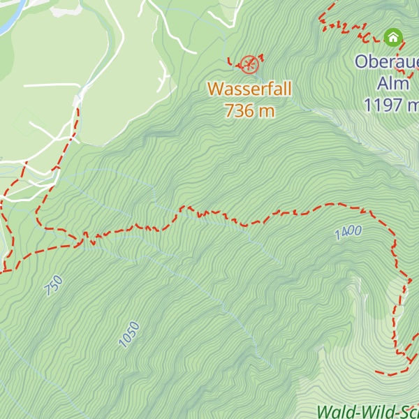 Map of Schaf-Alm