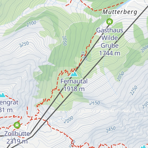 Map of Fernautal