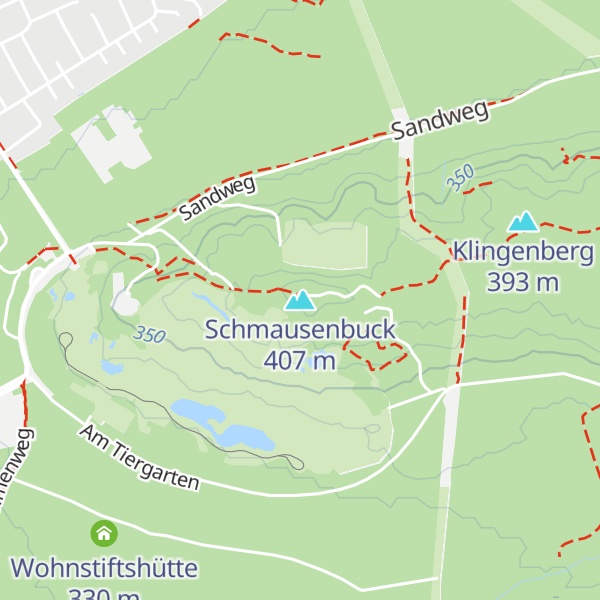 Map of Schmausenbuck