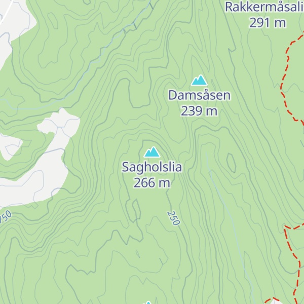 Map of Sagholslia