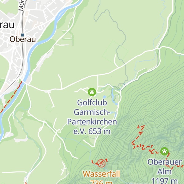 Map of Golfclub Garmisch-Partenkirchen e.V.