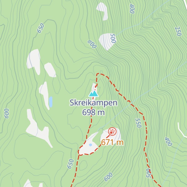 Map of Skreikampen