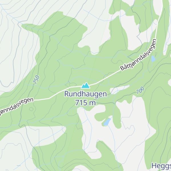 Map of Rundhaugen