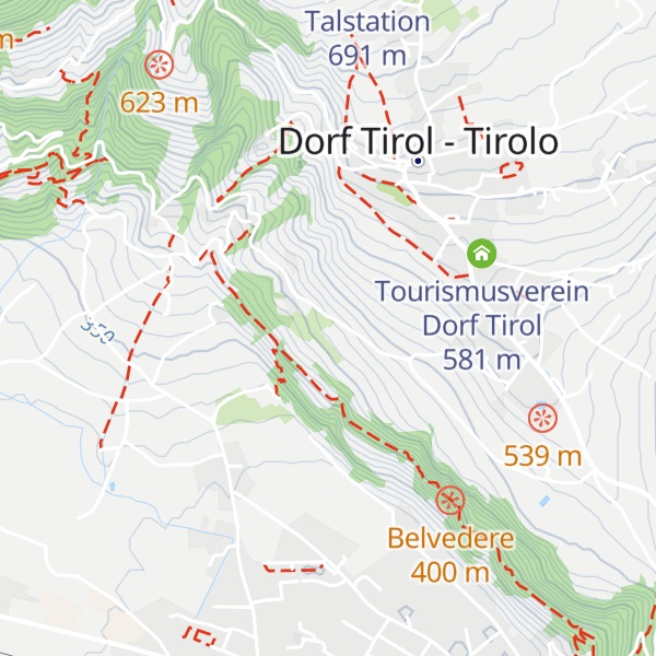 Map of Köhln Stadl