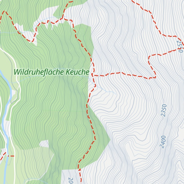 Map of Gallwieser Hochleger