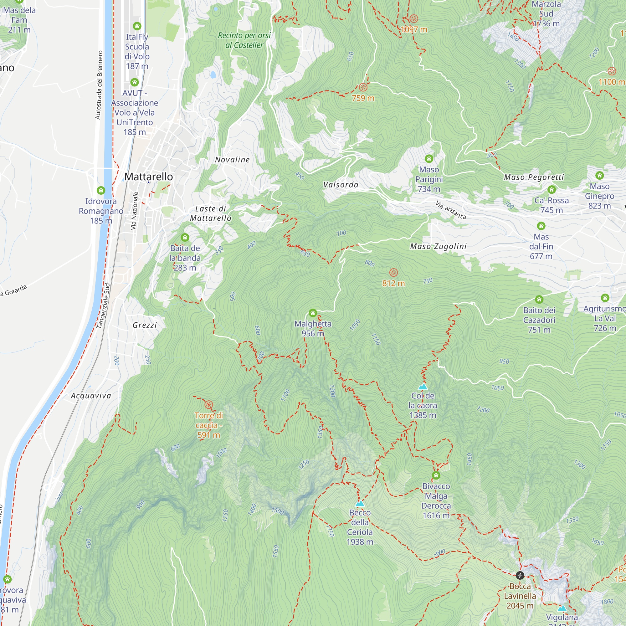 Malghetta map