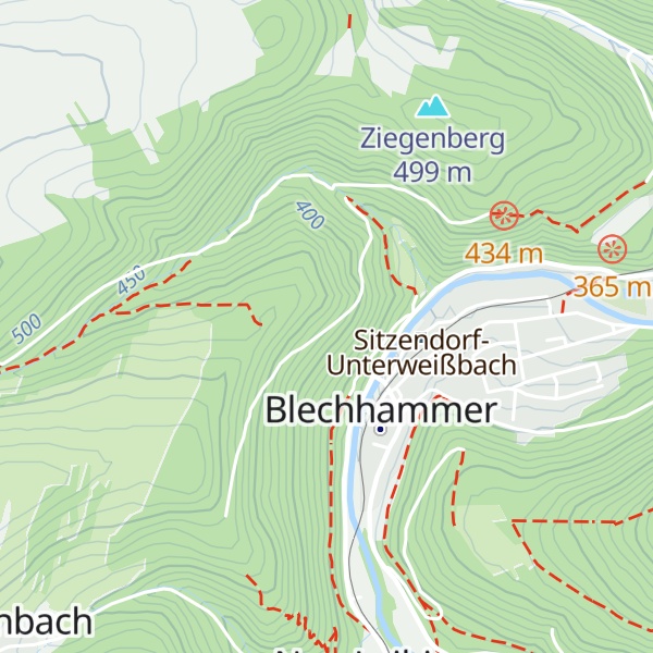 Map of Hütte am Philosophenweg