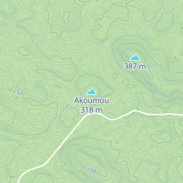Map of Akoumou