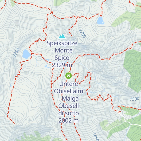 Map of Obere Stierl-Alm
