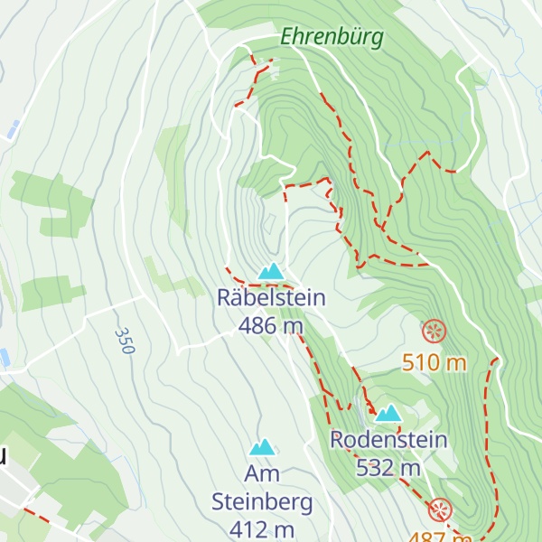 Map of Räbelstein