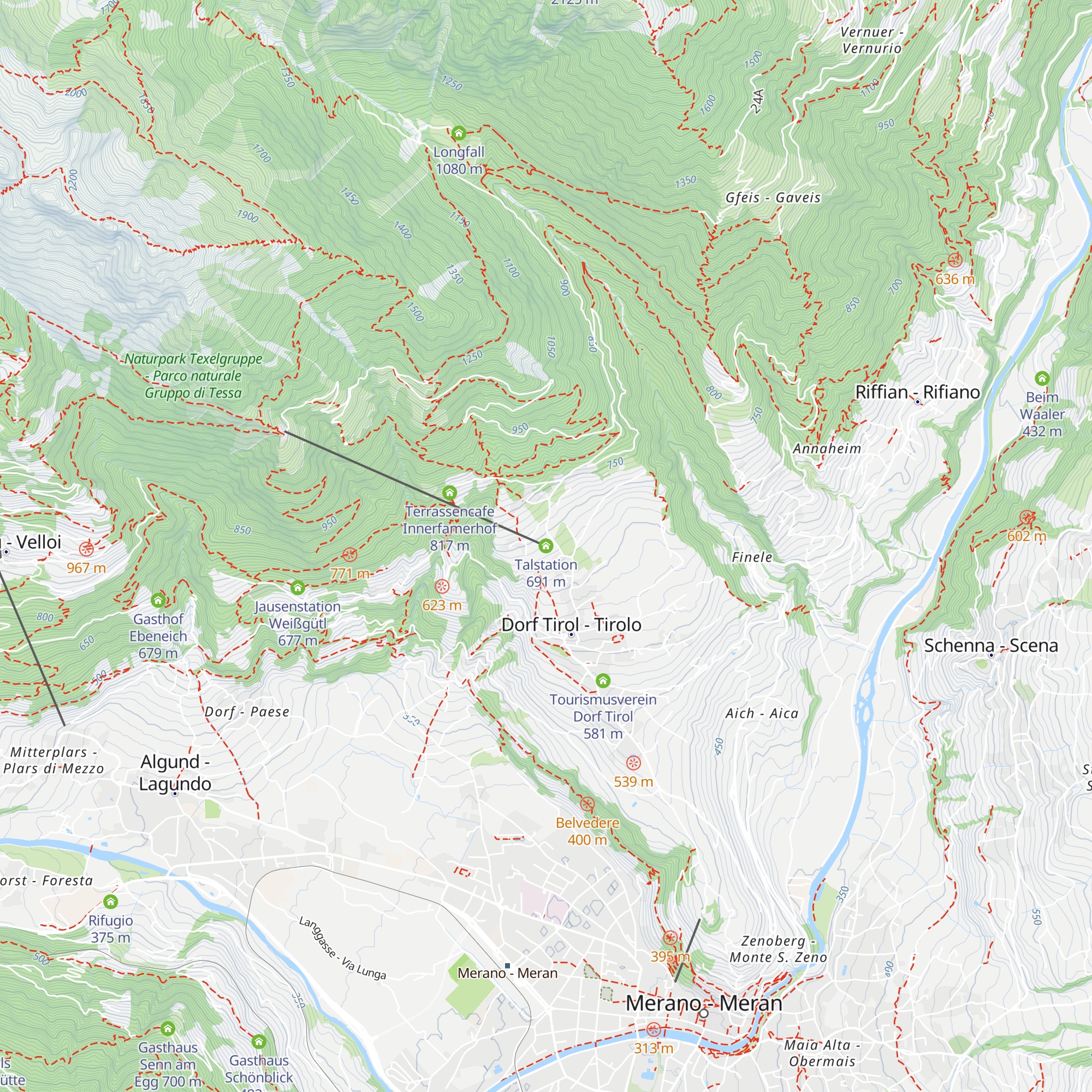 Talstation map