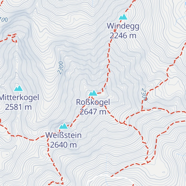 Map of Roßkogel