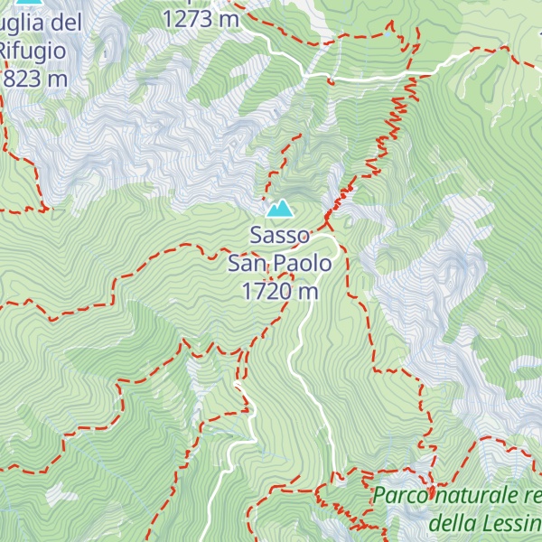 Map of Malga Fraselle di Sopra
