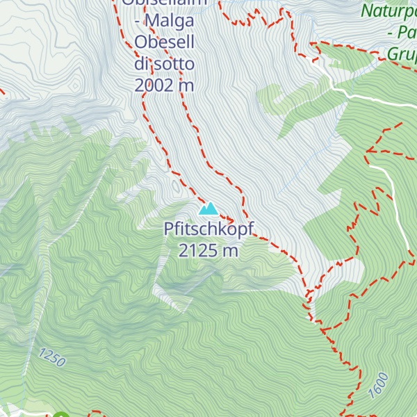 Map of Pfitschkopf