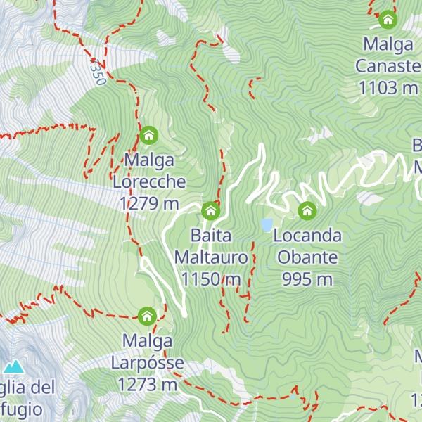 Map of Baita Maltauro
