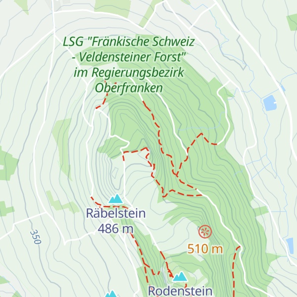 Map of Zwillingsfelsen