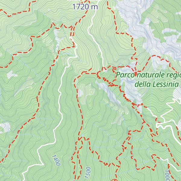 Map of Monte Laghetto