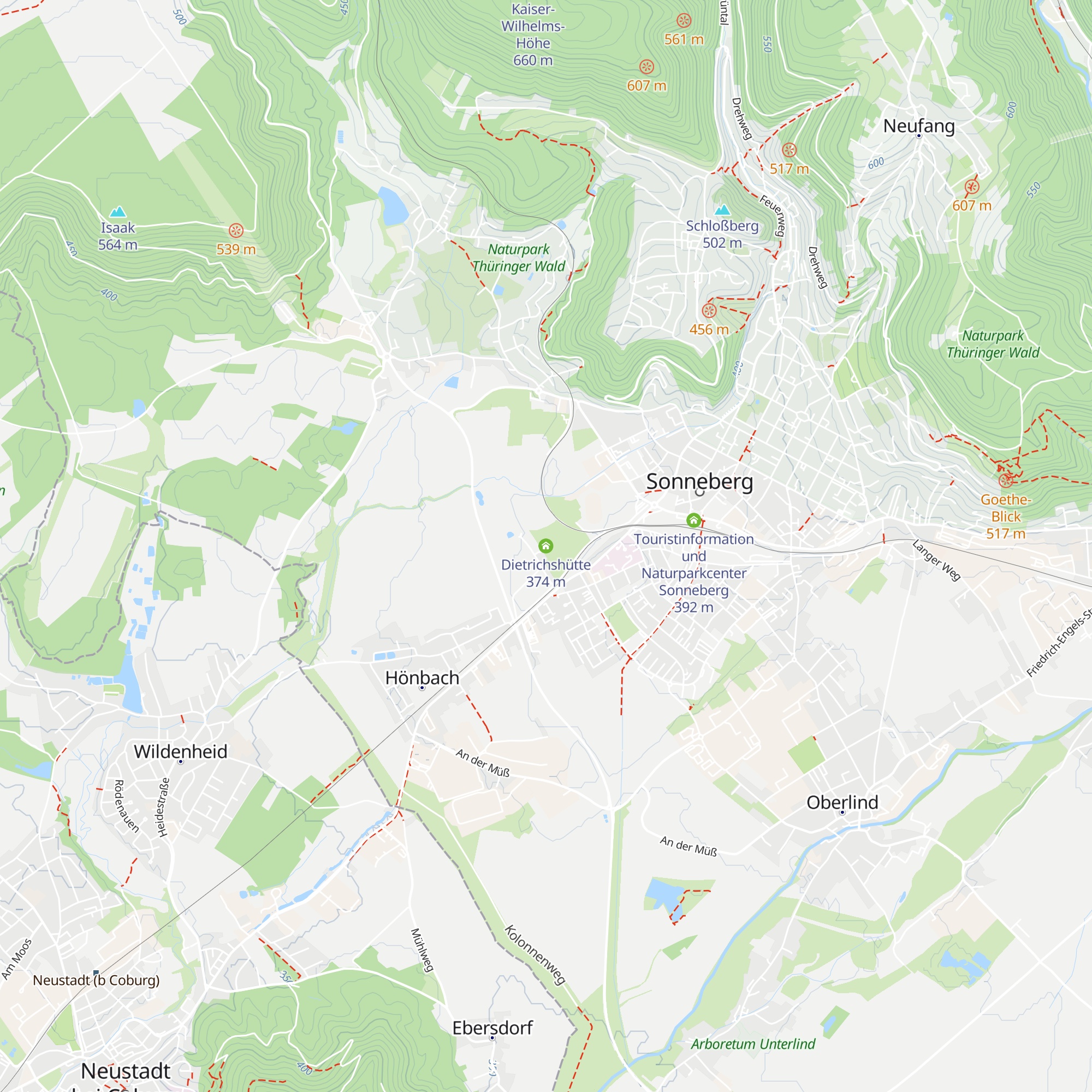 Dietrichshütte map