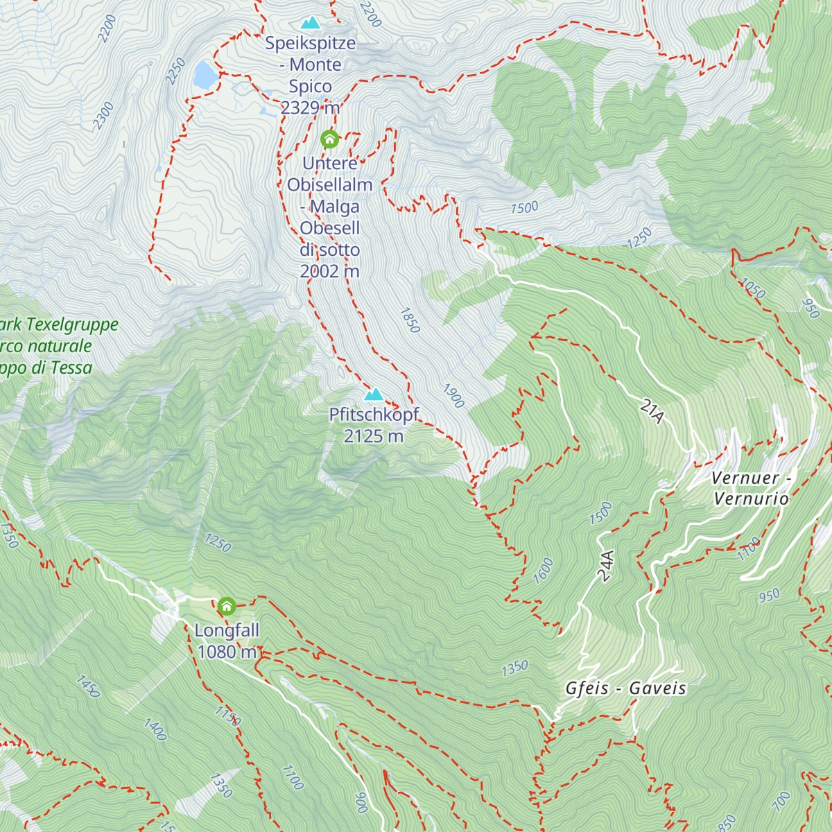 Hahnenkammhütte map