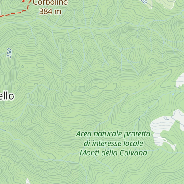 Map of Poggio delle Ventose