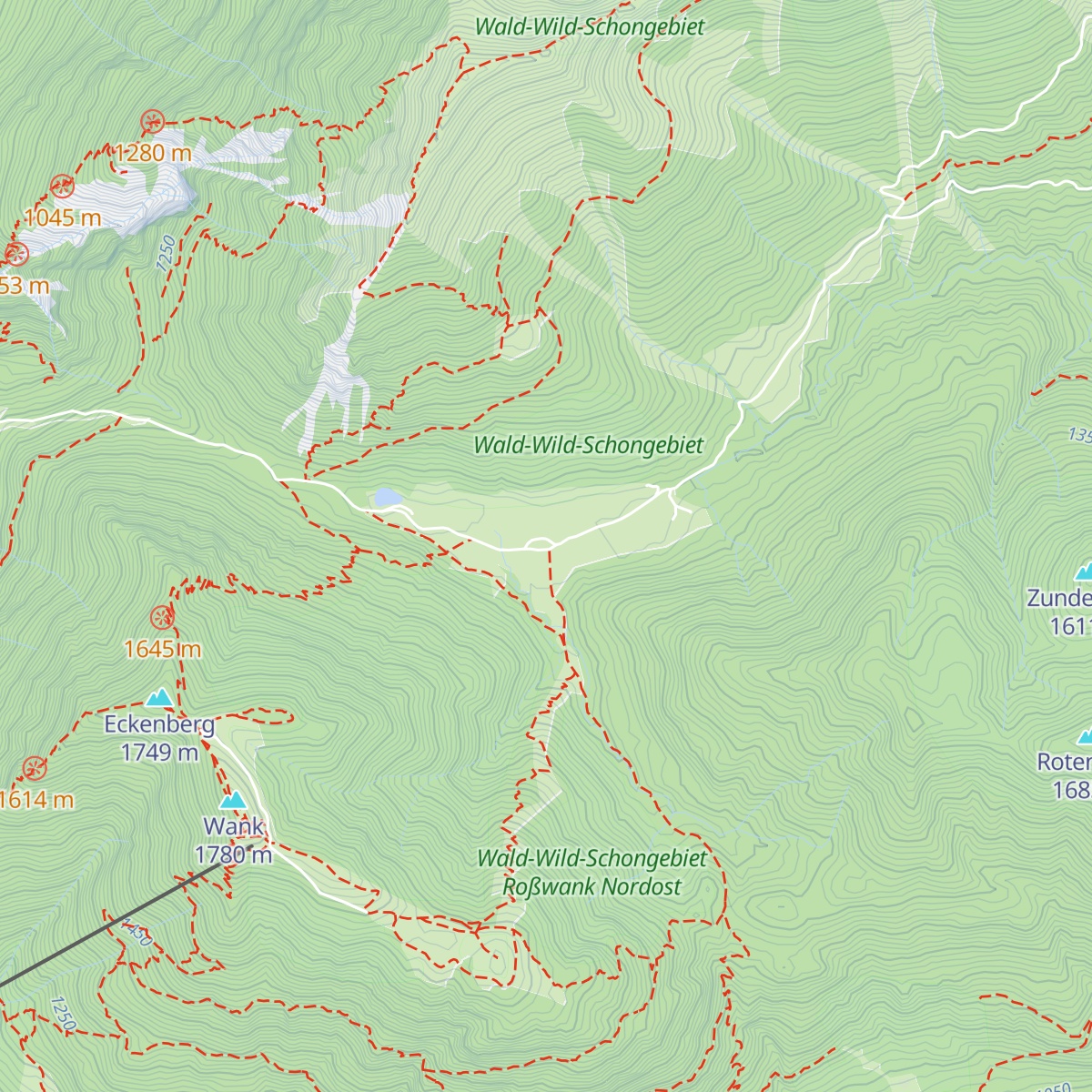 Esterbergalm map