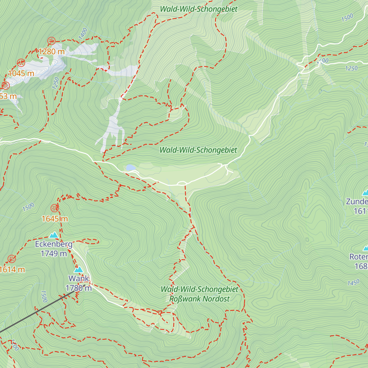 Esterbergalm map