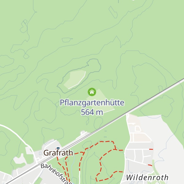 Map of Pflanzgartenhütte