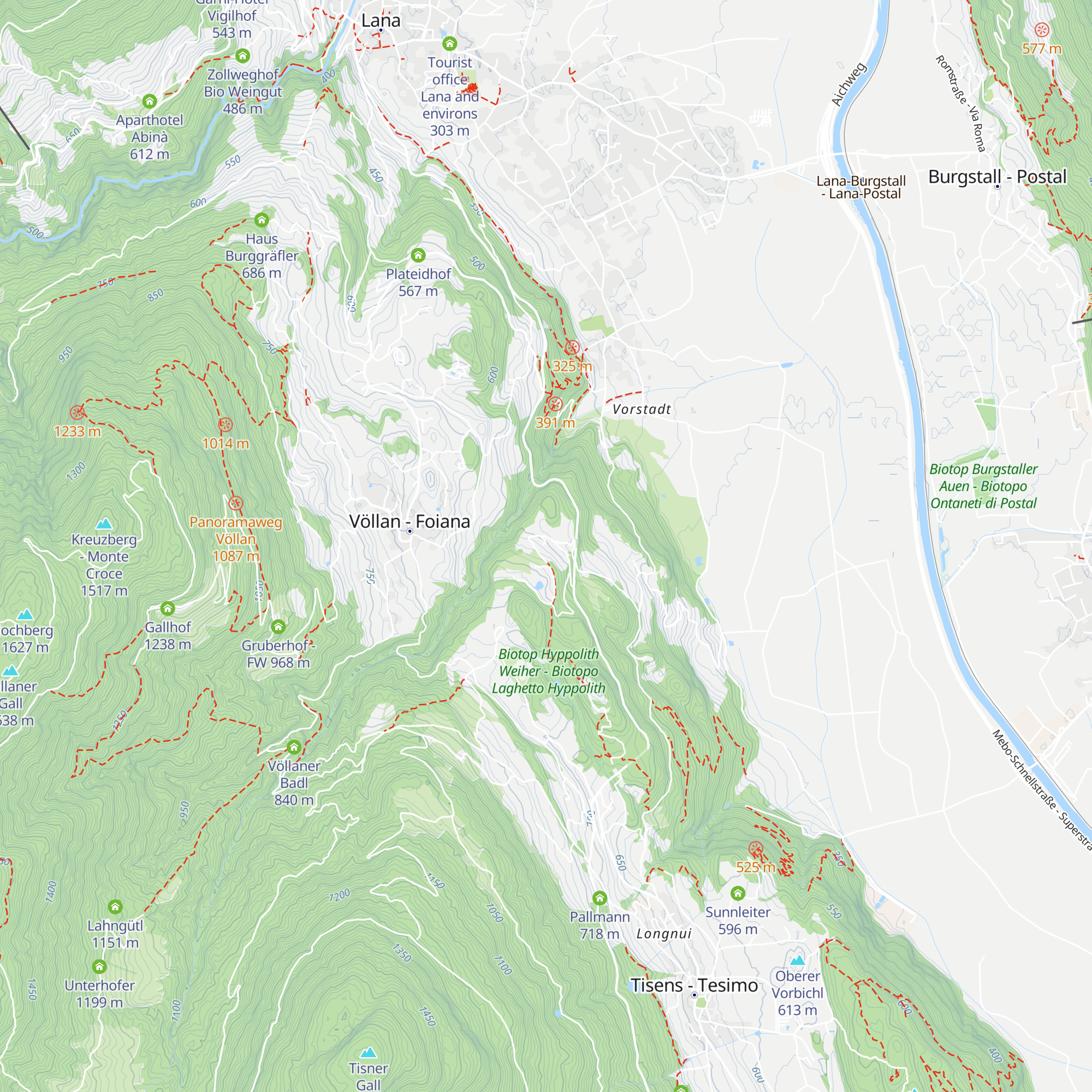 Götzfriedkeller map