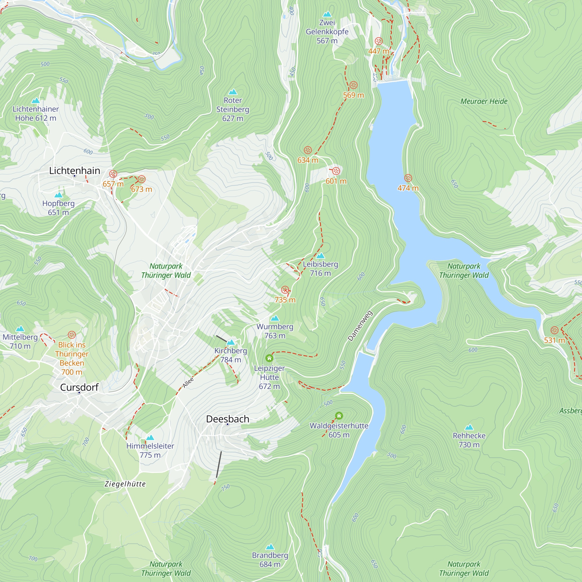 Kräuterhütte map