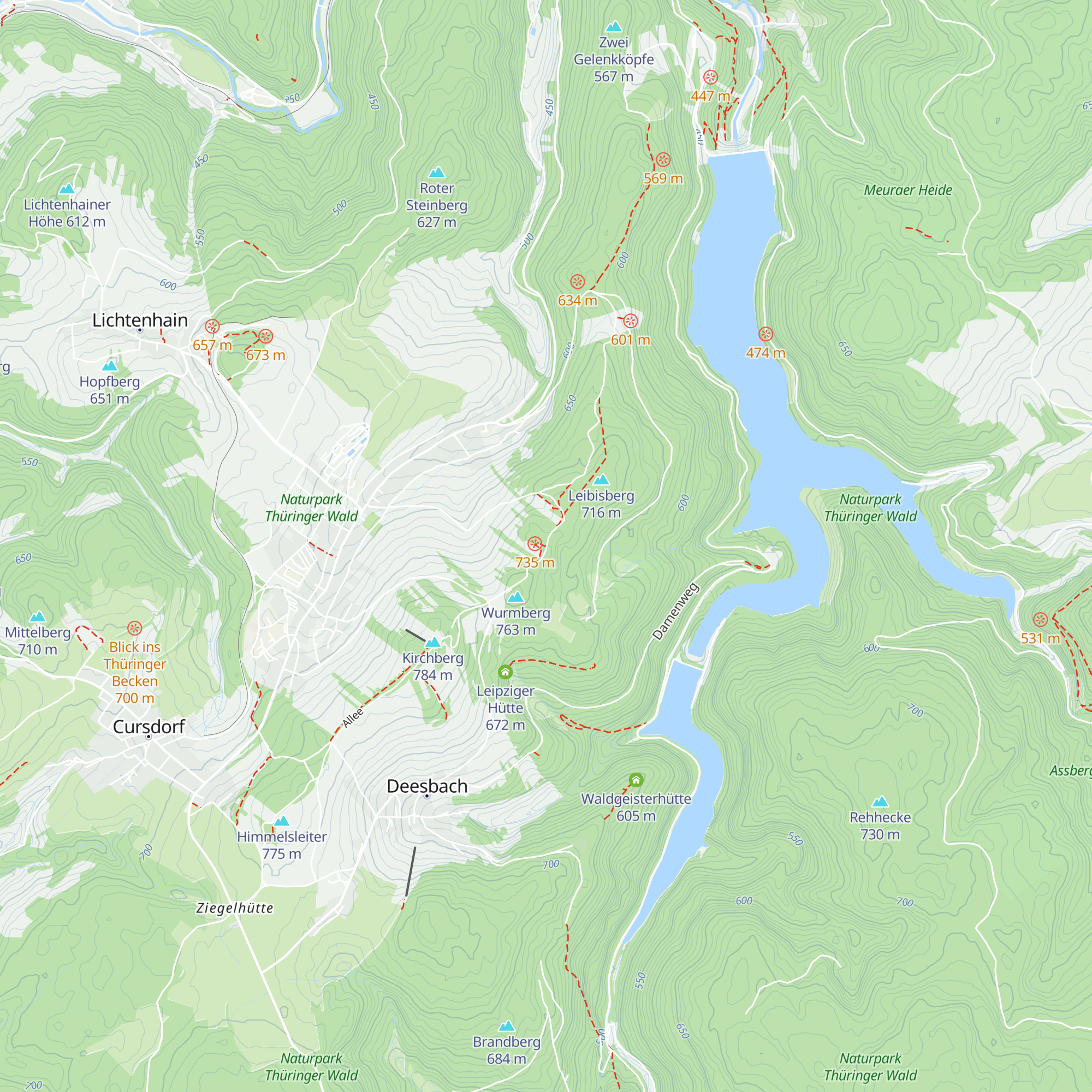 Kräuterhütte map