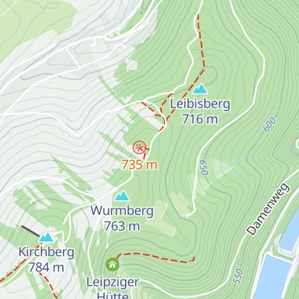 Map of Kräuterhütte