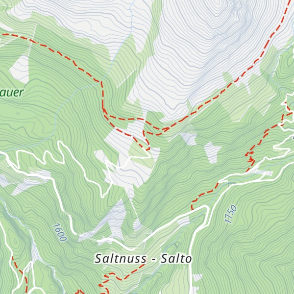Map of Obere Gostalm - Malga Obere Gostalm