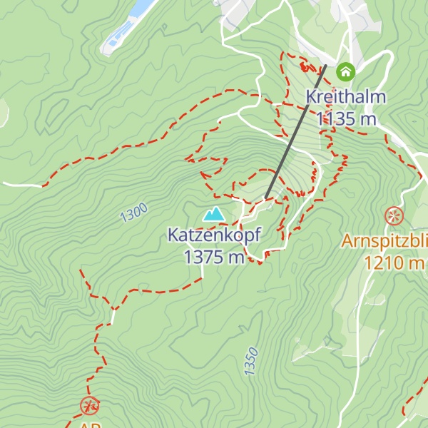 Map of Katzenkopf