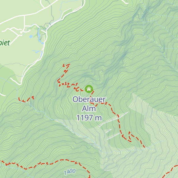 Map of Oberauer Alm