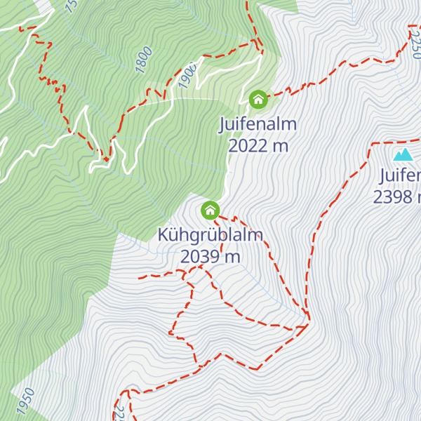 Map of Kühgrüblalm