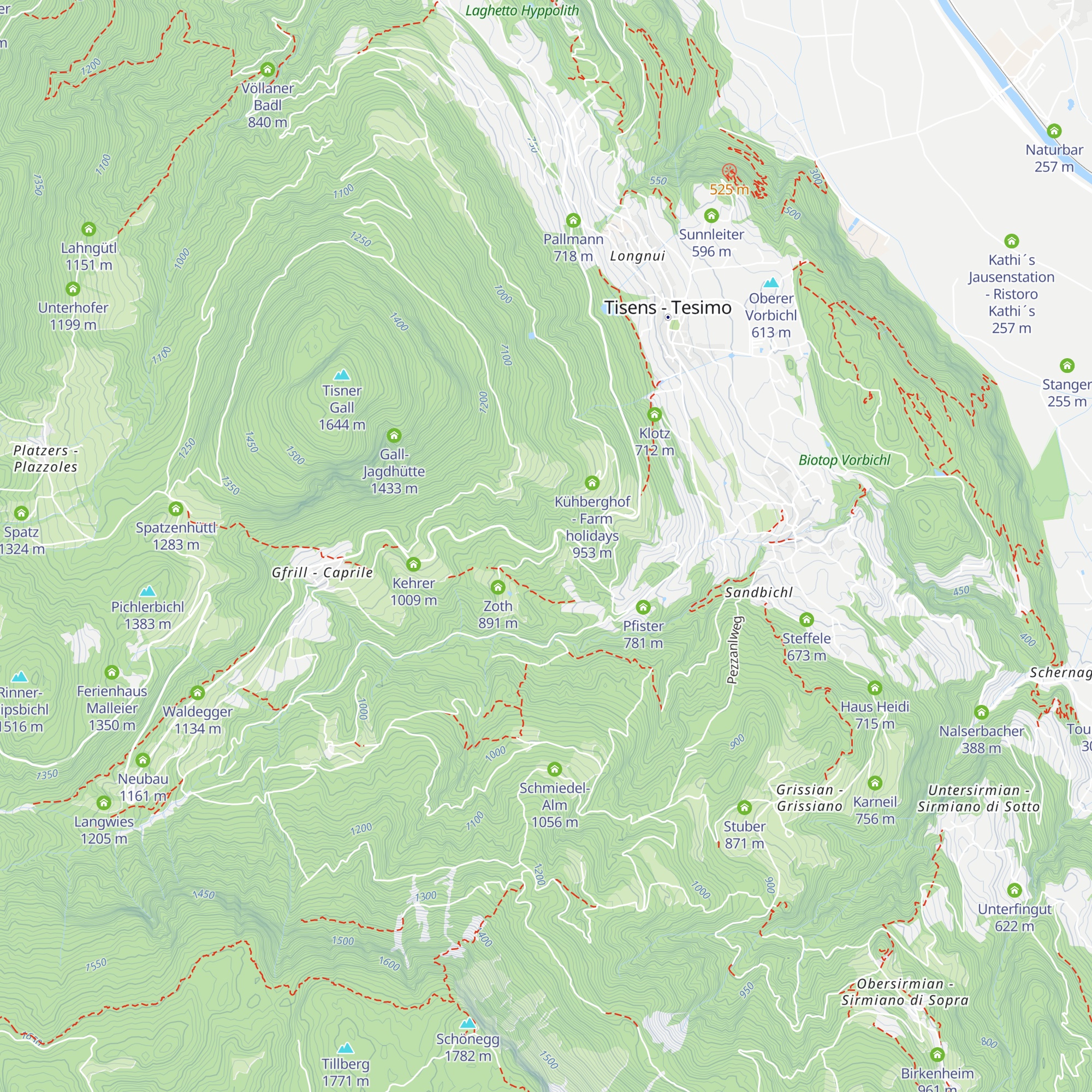 Gasthaus Eicher map