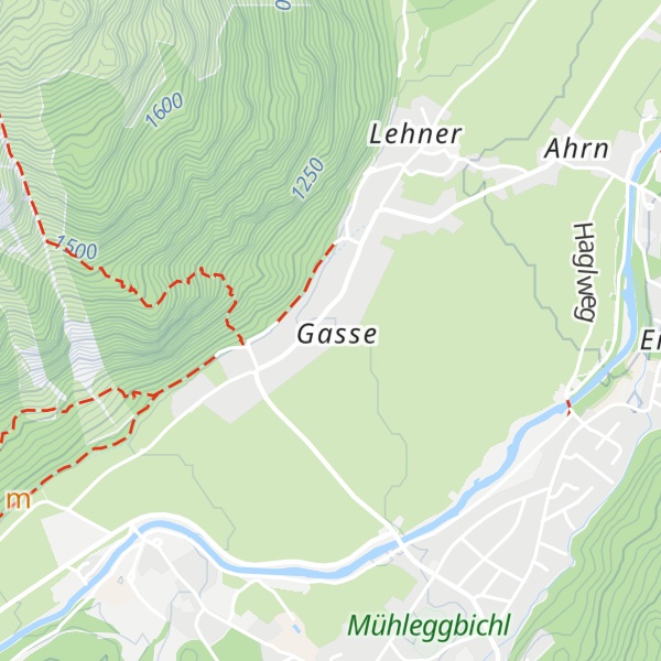 Map of Poli's Hütte