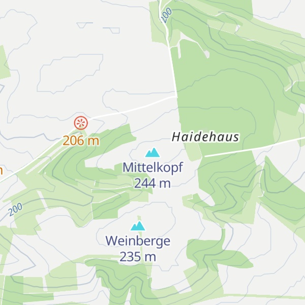 Map of Mittelkopf