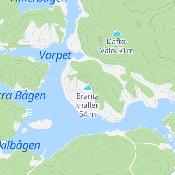 Map of Branta knallen