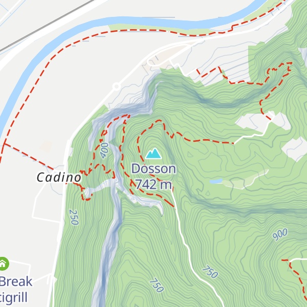 Map of Dosson