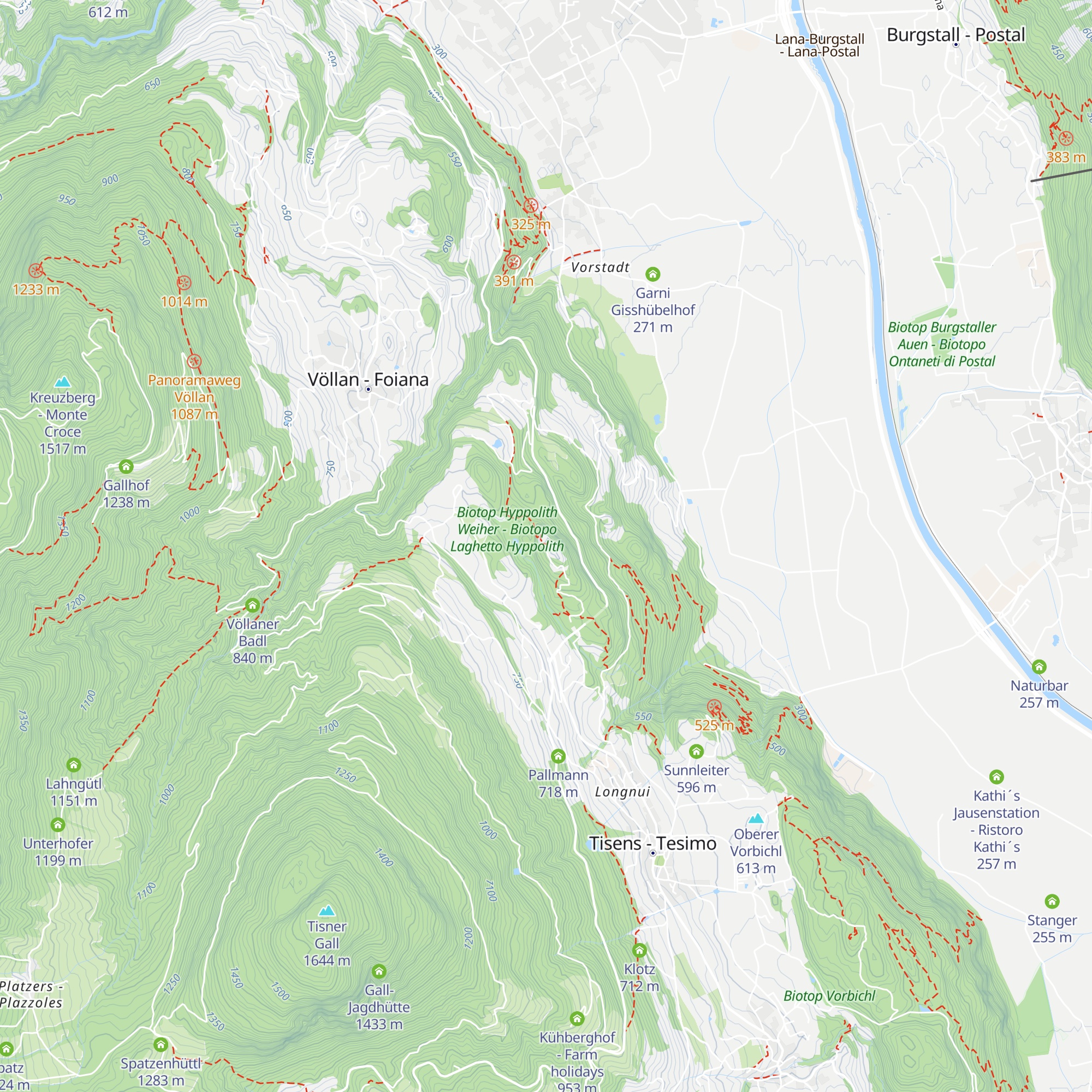 Gasthaus Hippolyt map