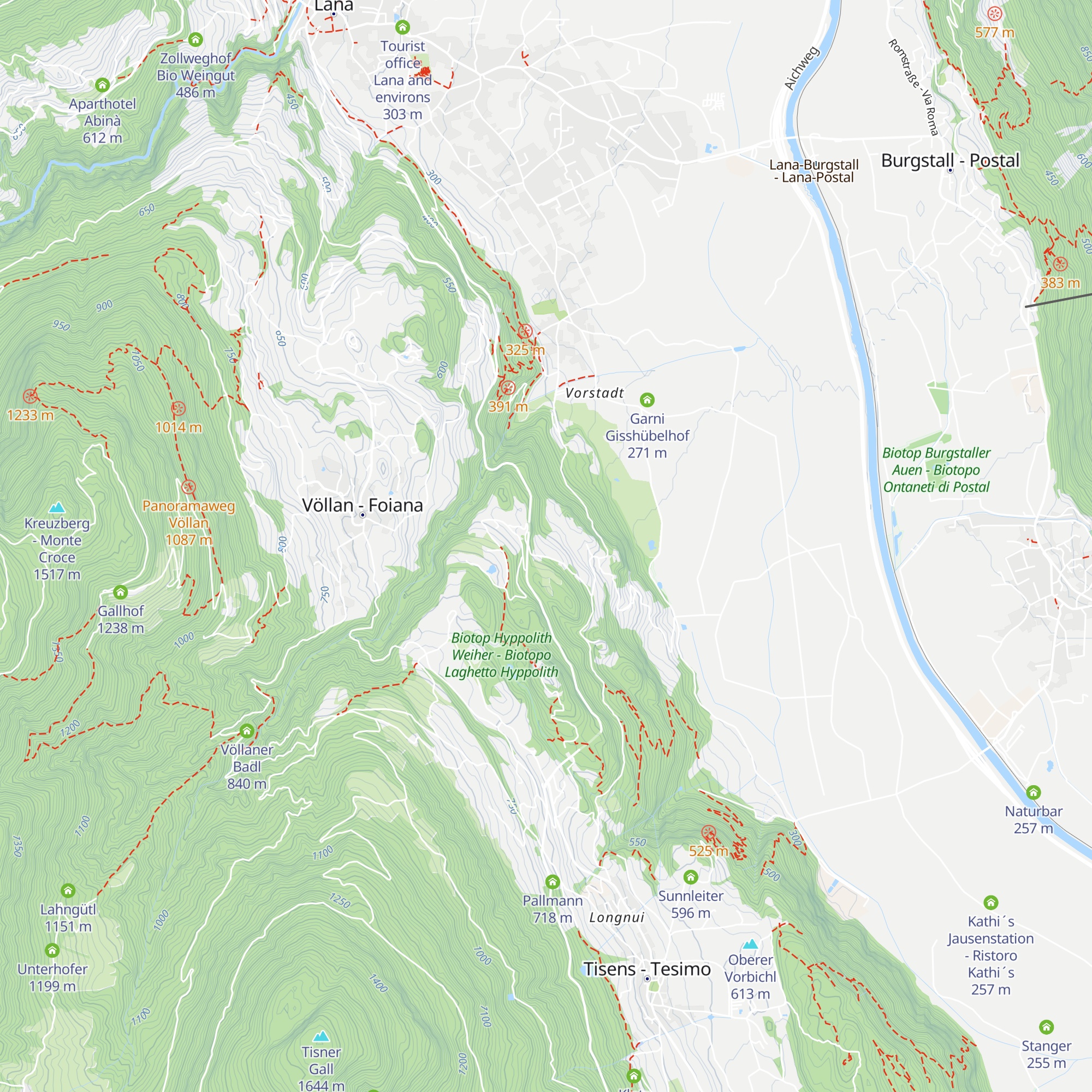 Ackpfeiferhof map